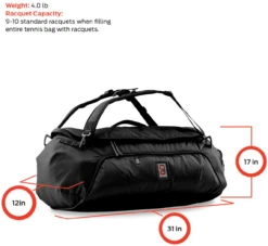 Geau Sport Axiom Duffel 9 Racquet Bag -Sports Racket Store 2024 01 23 10 49 13 80520.1706009030