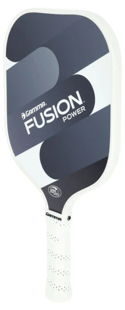 Gamma Fusion Power Pickleball Paddle -Sports Racket Store Gamma Fusion Power Pickleball Paddle black front 02376.1708014211