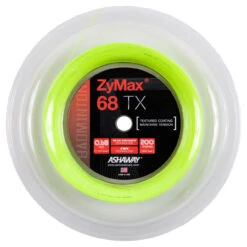 Ashaway ZyMax 68 TX 0.68mm Badminton 200M Reel 2 Ashaway ZyMax 68 TX 0.68mm Badminton 200M Reel -Sports Racket Store ashaway zymax 68 tx 0 68mm badminton 200m reel yellow 54704 60157.1698771944
