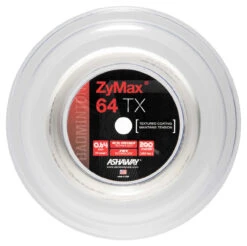 Ashaway ZyMax 64 TX 0.64mm Badminton 200M Reel 2 Ashaway ZyMax 64 TX 0.64mm Badminton 200M Reel -Sports Racket Store ashaway zymax tx 64 0 64mm badminton 200m reel white 04184 94267.1698771941