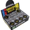 Karakal Single Yellow Dot Squash Balls 12 Pack