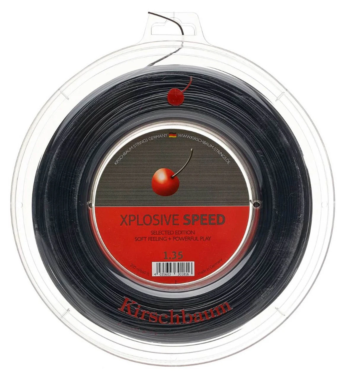 Kirschbaum Xplosive Speed 15L 1.35mm 200M Reel Kirschbaum Xplosive Speed 15L 1.35mm 200M Reel -Sports Racket Store kirschbaum xplosive speed 15l 1 35mm 200m reel 99665 26854.1698772182