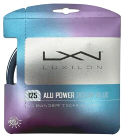 Luxilon Big Banger Alu Power Ocean Blue 16L 1.25mm Set