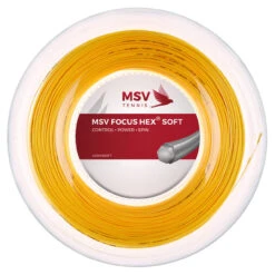 MSV Focus-Hex Soft 17 1.20mm 200M Reel -Sports Racket Store msv focus hex soft 17 1 20mm 200m reel yellow 72336 34289.1698771876
