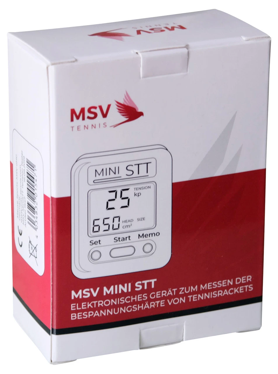 MSV Mini STT Electronic Tension Measuring Device MSV Mini STT Electronic Tension Measuring Device -Sports Racket Store msv mini stt electronic tension measuring device packaging 00391 30003.1698772451