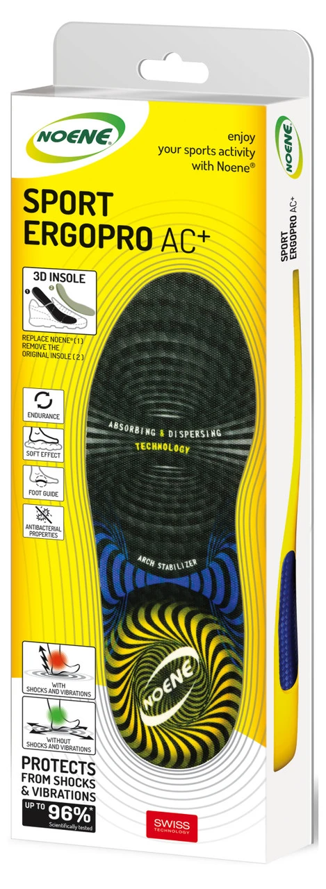 Noene Sport Ergopro AC+ Insoles Noene Sport Ergopro AC+ Insoles -Sports Racket Store noene sport ergopro ac insoles 02035 32198.1698773259