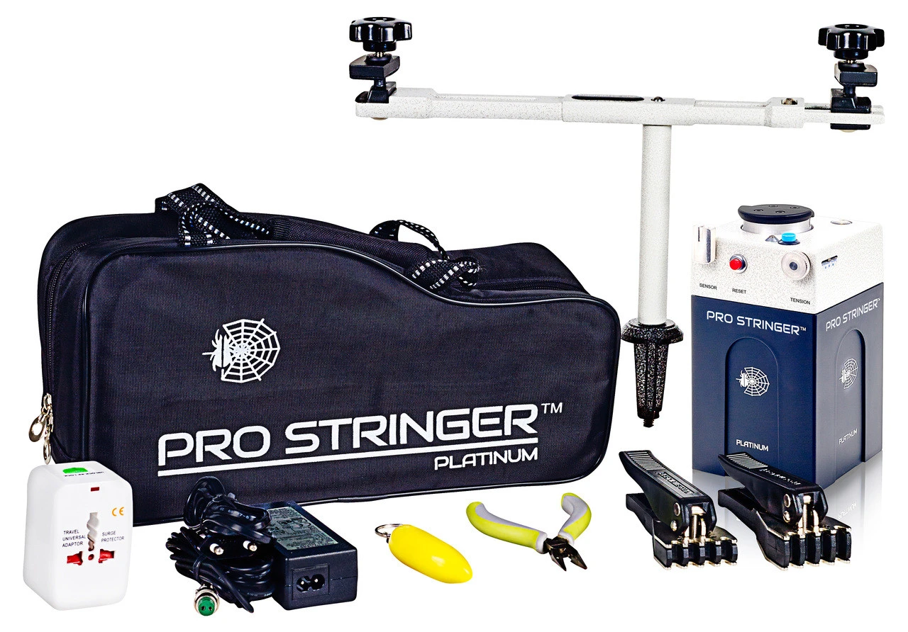 Pro Stringer Platinum Portable Electronic Stringing Machine Pro Stringer Platinum Portable Electronic Stringing Machine -Sports Racket Store pro stringer platinum portable electronic stringing machine package 71891 13219.1698770373