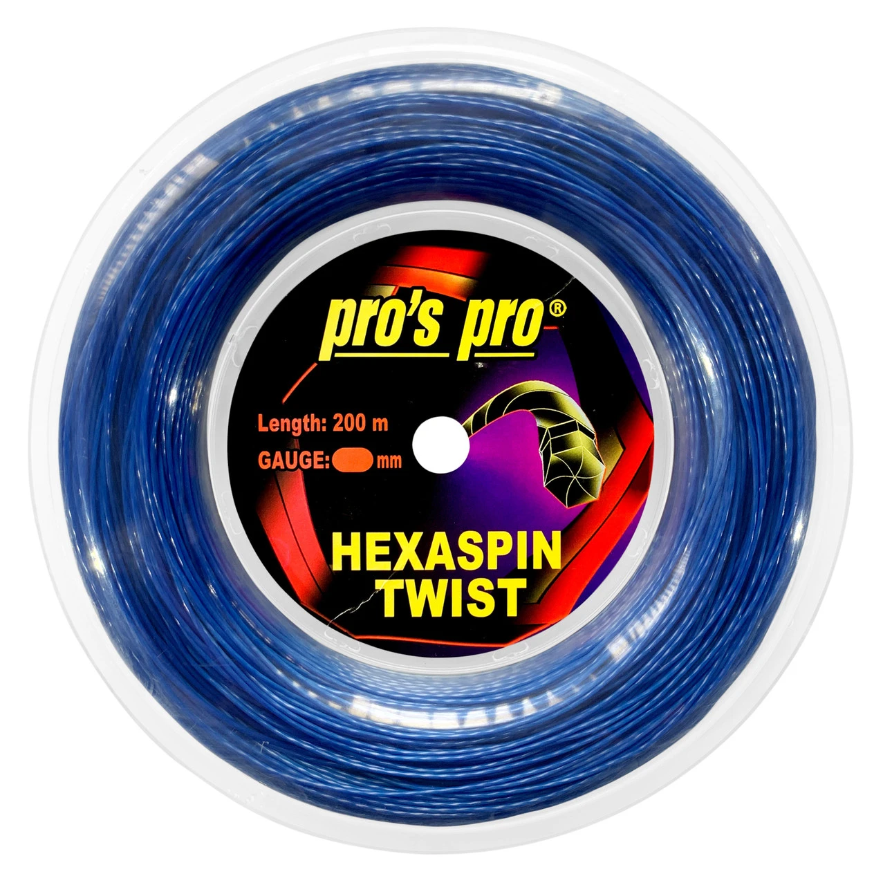 Pro's Pro Hexaspin Twist 16L 1.25mm 200M Reel Pro's Pro Hexaspin Twist 16L 1.25mm 200M Reel -Sports Racket Store pros pro hexaspin twist 16l 1 25mm 200m reel blue 97239 87042.1698770201