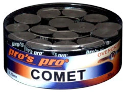Pro's Pro Comet Overgrip 30 Pack -Sports Racket Store pros pro comet overgrip 30 pack black 50632 54091.1698770244