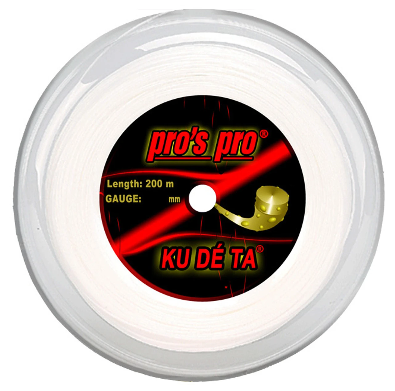 Pro's Pro Kudeta 16L 1.25mm 200M Reel Pro's Pro Kudeta 16L 1.25mm 200M Reel -Sports Racket Store pros pro kudeta 16l 1 25mm 200m reel white 67336 42373.1698771280
