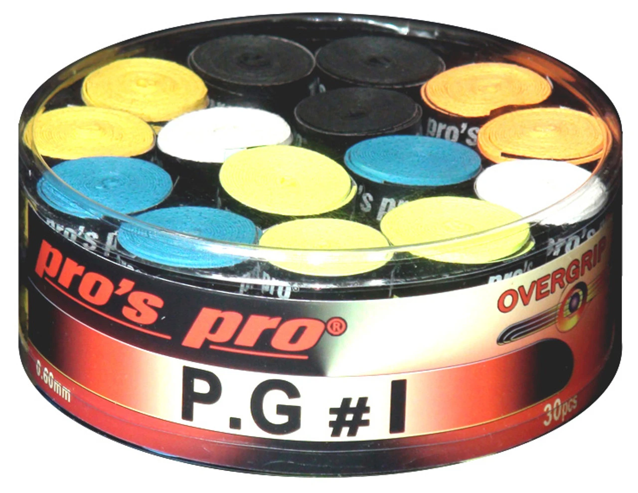 Pro's Pro Perforated Overgrip 30 Pack -Sports Racket Store pros pro perforated overgrip 30 pack assorted 44299 81445.1698770224
