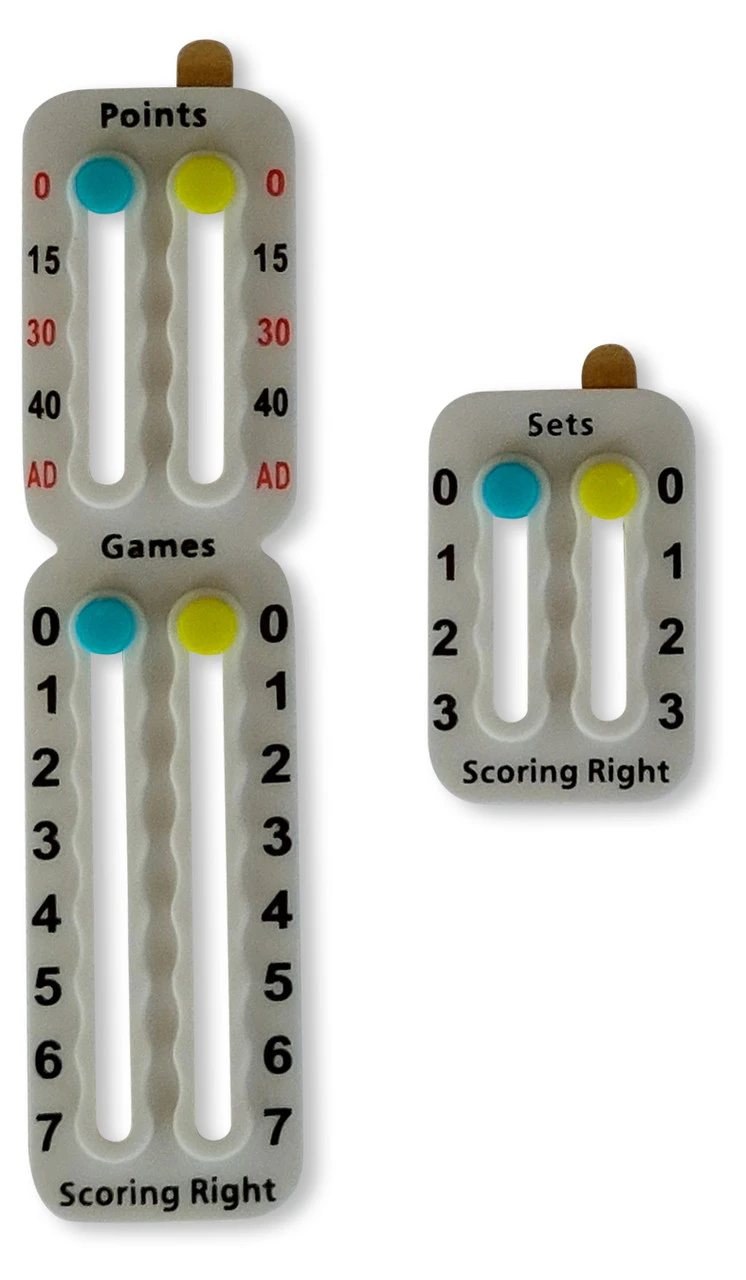 Scoring Right Portable Tennis Scorekeeper Scoring Right Portable Tennis Scorekeeper -Sports Racket Store scoring right portable tennis scorekeeper white 17048 40312.1698773160