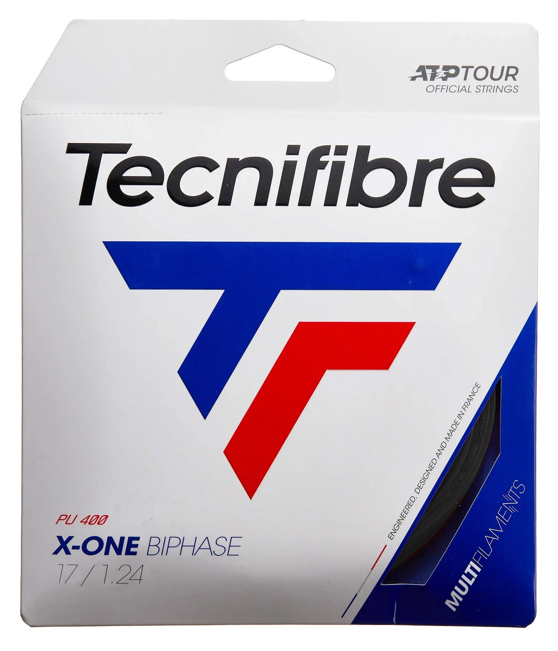 Tecnifibre X-One Biphase 17 1.24mm Set Tecnifibre X-One Biphase 17 1.24mm Set -Sports Racket Store tecnifibre x one biphase 17 1 24mm set black 40281 70273.1698770313