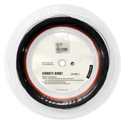 Yonex Aerobite Boost 0.72-0.61mm Badminton Hybrid 200M Reel -Sports Racket Store yonex aerobite boost 0 72 0 61mm badminton hybrid 200m reel grey back of red 80690 39779.1698772299
