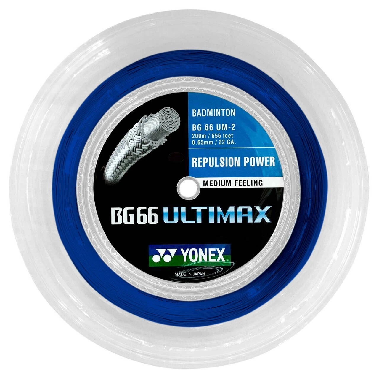 Yonex BG66 Ultimax 0.65mm Badminton 200M Reel Yonex BG66 Ultimax 0.65mm Badminton 200M Reel -Sports Racket Store yonex bg66 ultimax 0 65mm badminton 200m reel navy 87578 67909.1698770318
