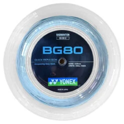 Yonex BG80 0.68mm Badminton 200M Reel -Sports Racket Store yonex bg80 0 68mm badminton 200m reel blue 90471.1710948823