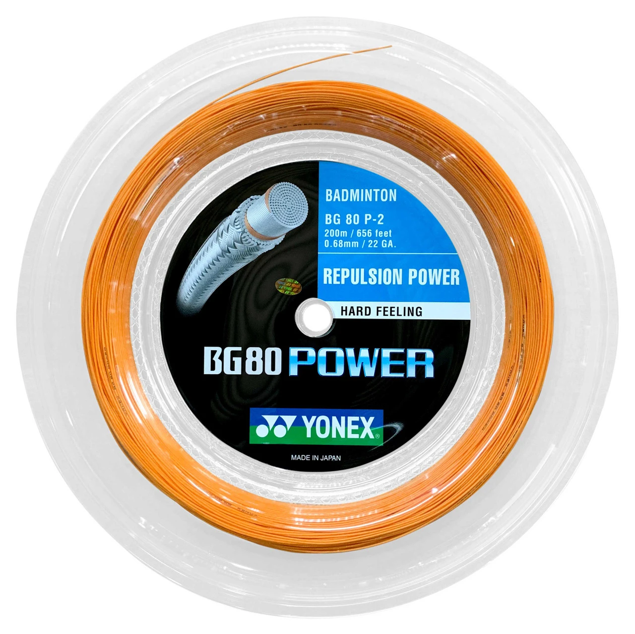 Yonex BG80 Power 0.68mm Badminton 200M Reel Yonex BG80 Power 0.68mm Badminton 200M Reel -Sports Racket Store yonex bg80 power 0 68mm badminton 200m reel orange 71456 40473.1698770591
