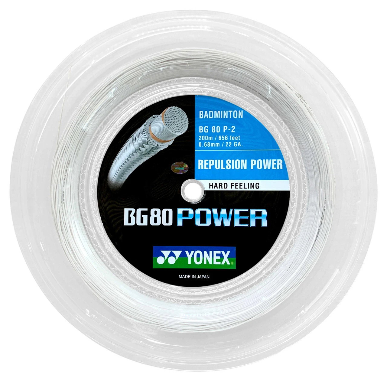 Yonex BG80 Power 0.68mm Badminton 200M Reel Yonex BG80 Power 0.68mm Badminton 200M Reel -Sports Racket Store yonex bg80 power 0 68mm badminton 200m reel white 61261 85048.1698770591