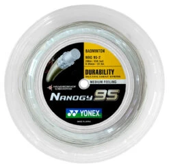Yonex Nanogy 95 0.69mm Badminton 200M Reel 2 Yonex Nanogy 95 0.69mm Badminton 200M Reel -Sports Racket Store yonex nanogy 95 0 69mm badminton 200m reel silver 72326 00865.1698769557